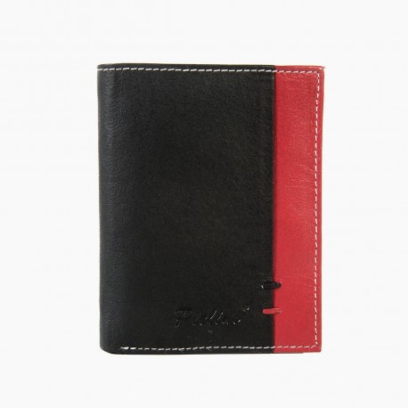 Cartera de Piel Hombre Pielini Mod 4151 NEGRO/ROJO