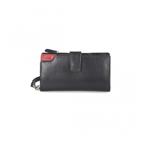 Cartera de Piel Mujer Pielini Mod 4054 Negro