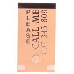 Please Call Me 007 345 609 Eau de parfum for women 100 ml - Real Time