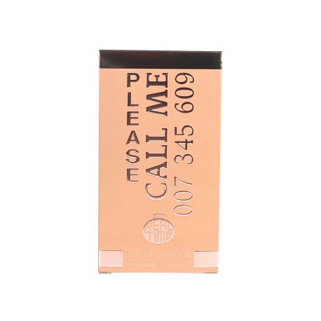 Please Call Me 007 345 609 Eau de parfum for women 100 ml - Real Time