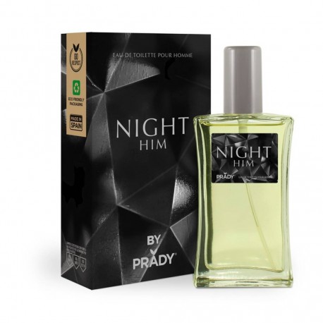 Night Him pour Homme Eau De Toilette Spray 100 ML