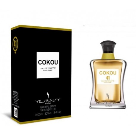 Cokou Pour Femme Eau De Toilette Spray 100 ML Yesensy