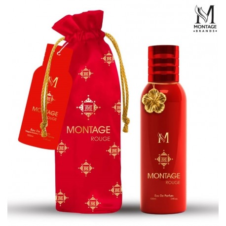 Montage Rouge Eau De Parfum Pour Femme 100Ml - Montage Brands