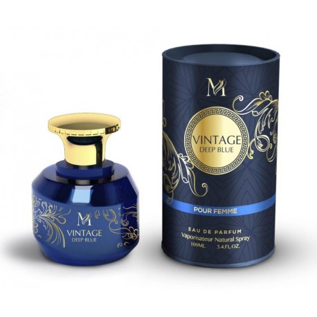 Vintage Deep Blue Eau De Parfum Pour Femme 100Ml - Montage Brands