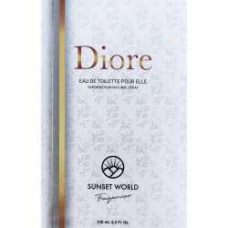 Diore Eau de Toilette Pour Elle Spray de 100 ml - Sunset World Fragances 