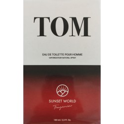 TOM Eau De Toilette Pour Homme Spray 100 ML - Sunset World Fragances