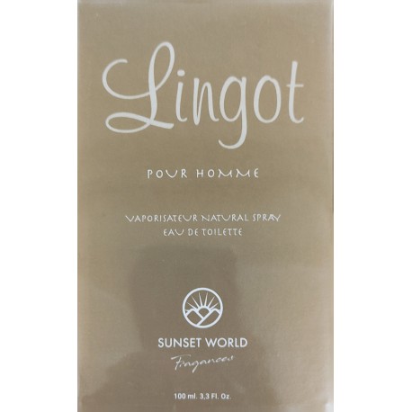 Lingot Eau De Toilette Pour Homme Spray 100 ML - Sunset World Fragances