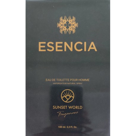 Esencia Eau De Toilette Pour Homme Spray 100 ML - Sunset World Fragances