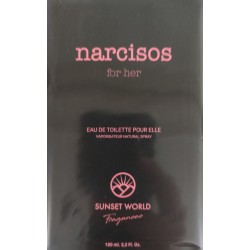 Narcisos for her Eau de Toilette Pour Femme Spray de 100 ml - Sunset World Fragances