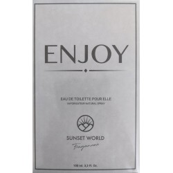 Enjoy Eau De Toilette Pour Elle Spray 100 ML - Sunset World Fragances