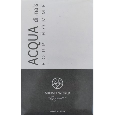 Acqua Di Mais Eau De Toilette Pour Homme Spray 100 ML - Sunset World Fragances