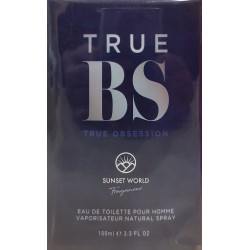 True BS True Obsession Eau de Toilette Pour Homme Spray 100 ML - Sunset World Fragances