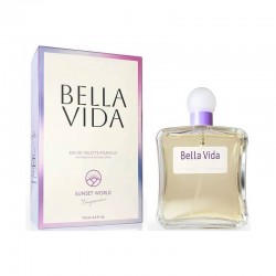 Bella vida Eau de Toilette Pour Femme Spray de 100 ml - Sunset World Fragances