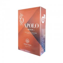 Apolo Red Eau De Toilette Pour Homme Spray 100 ML - Sunset World Fragances