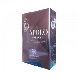 Apolo Black Eau De Toilette Pour Homme Spray 100 ML - Sunset World Fragances