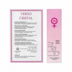 Verso Cristal Pour Elle Eau de Toilette Spray 100 ML - Sunset World Fragances