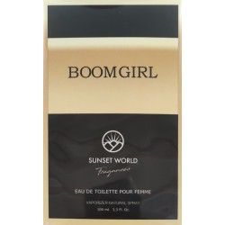 Boom Girl Naturmais Eau de Toilette Pour Femme Spray de 100 ml - Sunset World Fragances