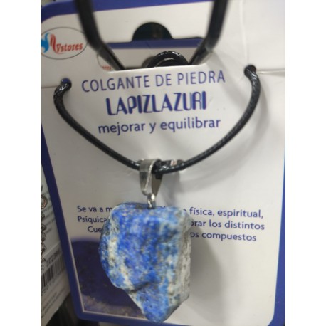 Colgante de piedra Lapislázuli