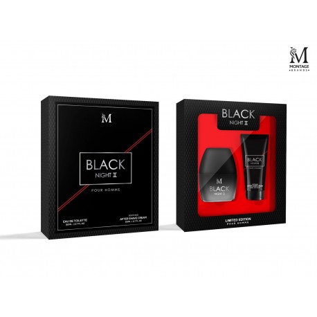 Set Gif Estuche Black Night ll For Men Pour Homme 50+50 Ml - Montage Brands