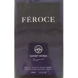 Feroce Eau De Toilette Pour Homme Spray 100 ML - Sunset World Fragances