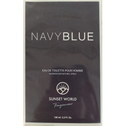 Navy Blue Eau De Toilette Pour Homme Spray 100 ML - Sunset World Fragances
