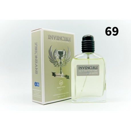 Invencible Eau De Toilette Pour Homme Spray 100 ML - Sunset World Fragances