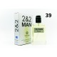 2&2 Man Eau De Toilette Pour Homme Spray 100 ML - Sunset World Fragances