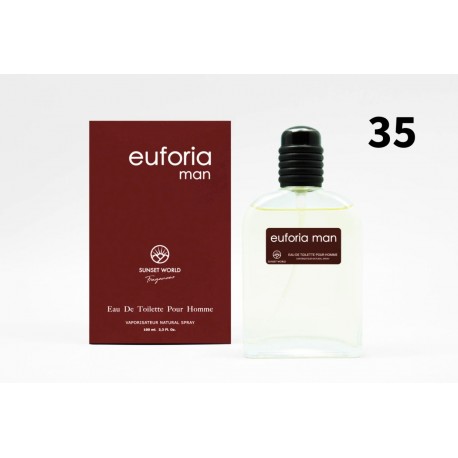 Euforia Man Pour Homme Eau De Toilette Spray 100 ML - Sunset World Fragances