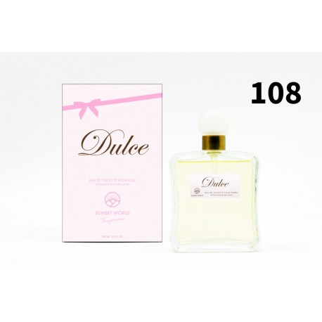 Dulce Eau de Toilette Pour Elle Spray de 100 ml - Sunset World Fragances 