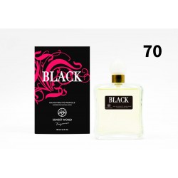 Black pour femme Eau de Toilette pour Elle Spray 100 ml - Sunset World Fragances