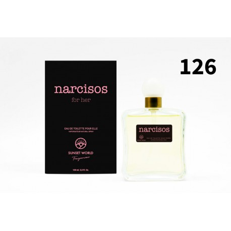 Narcisos for her Eau de Toilette Pour Femme Spray de 100 ml - Sunset World Fragances