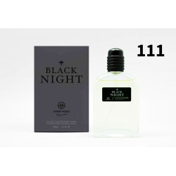 Black Night pour Homme Eau de Toilette Spray 100 ml - Sunset World Fragances 