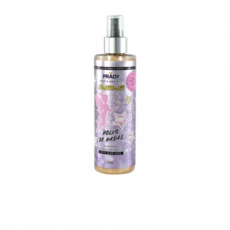 Body and Hair Mist Brillibrilli - Polvo de Hadas Shimmer Fragrance Mist With Aloe Vera Spray 250 ML