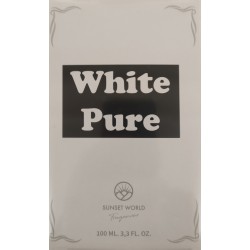 White Pure Femme Eau De Toilette Spray 100 ML - Sunset World Fragances
