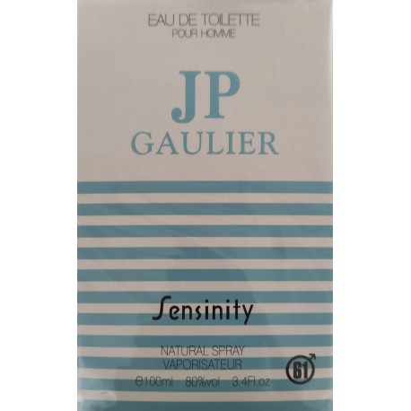 JP GAULIER Pour Homme Eau De Toilette Spray 100 ML Sensinity 