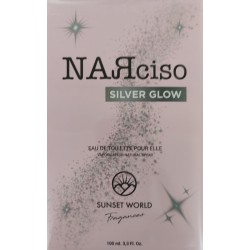 Narciso Silver Glow Eau de Toilette Pour Elle Spray de 100 ml - Sunset World Fragances 