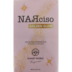 Narciso Golden Glow Eau de Toilette Pour Elle Spray de 100 ml - Sunset World Fragances 