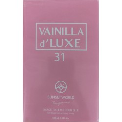 Vainilla D' Luxe Eau De Toilette Spray 100 ML Sunset World Fragances