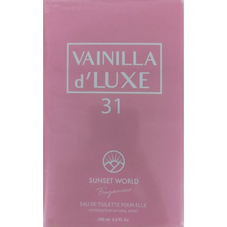 Vainilla D' Luxe Eau De Toilette Spray 100 ML Sunset World Fragances