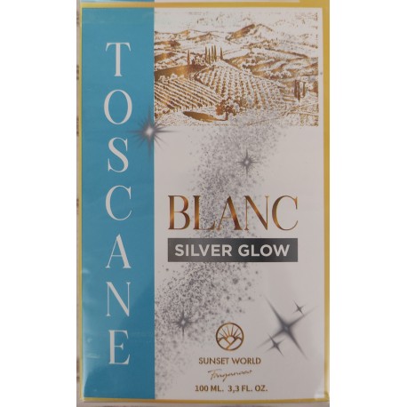 Toscane Blanc Silver Glow Eau de Toilette Pour Femme Spray de 100 ml - Sunset World Fragances