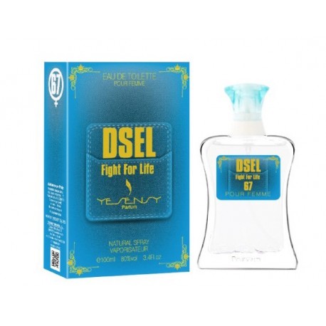 DESEL FIGHT FOR LIFE Pour Femme Eau De Toilette Spray 100 ML