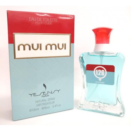 Mui Mui pour Femme Eau De Toilette 100 ML - Yesensy