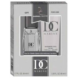 Estuche Set - Gift for Him DC Marine For Men Eau De Toilette 30 ML + Shower gel 85 ML - Dorall Collection