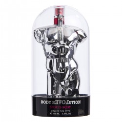 Body Revolution Silver Sport Body for men Eau de Toilette Spray 100ML