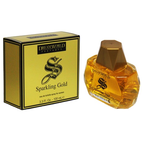 Sparkling Gold Woman Eau De Toilette Spray 100 ML - Dreamworld