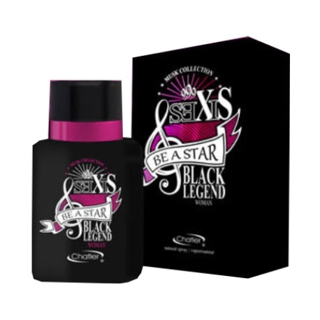 Chatler Be A Star Black Legend Woman - Eau de Toilette para Mujer 100 ml