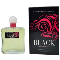 Black de Naturmais Femme Eau de Toilette Spray 100 ml -Perfume sin precinto