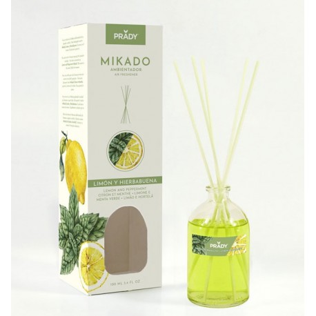 Mikado Limón y Hierbabuena - Ambientador 100ML Prady