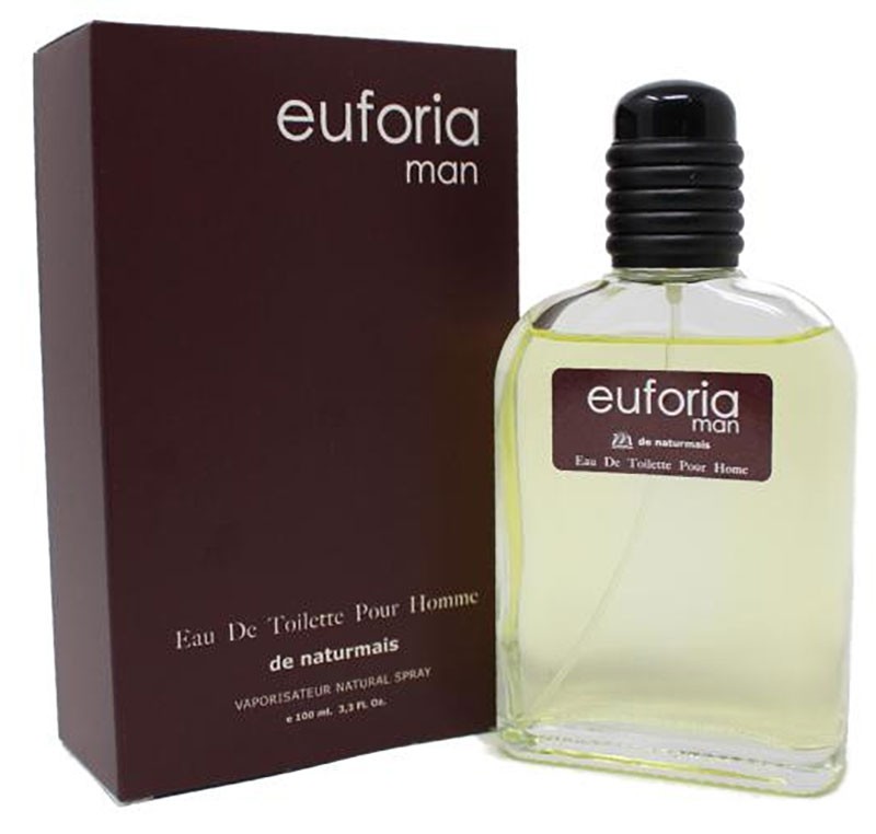 Euforia Man Pour Homme Naturmais Eau De Toilette Spray 100 ML Euforia Man Pour Homme Naturmais Eau De Toilette Spray 100 ML