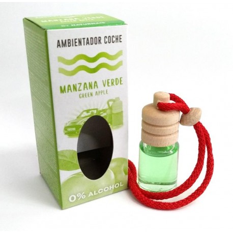 Ambientador para coche Perfume Manzana Verde Naturmais 7,5 ml